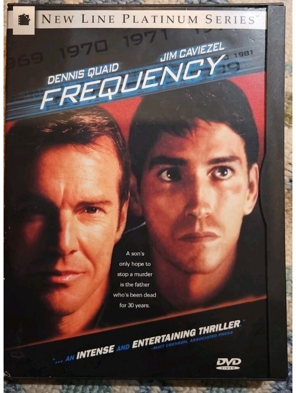 Frequency (DVD, 2000) TESTED